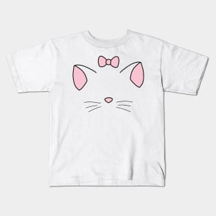 Marie Aristocats Minimalist Kids T-Shirt